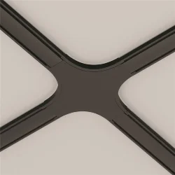 Коннектор питания X-образный Radity черный (Черный)