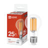 Лампа светодиодная LED-A65-deco 25Вт 230В Е27 4000К 2480Лм прозрачная IN HOME - Фото