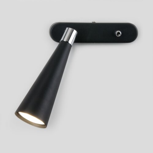 Настенный светильник Horn GU10 SW чёрный - Фото 2