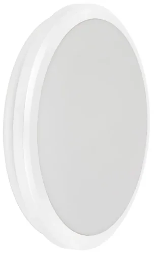 Светильник светодиодный ДПБ 3003 18Вт IP54 4000K круг бел. IEK LDPB0-3003-18-4000-K01 - фото