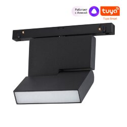 Трековый низковольтный смарт-светильник диммируемый со сменой цв.температуры, (пульт ДУ/Smart Life) «Novotech» 359492, серия: FLUM - Приложение Tuya Smart