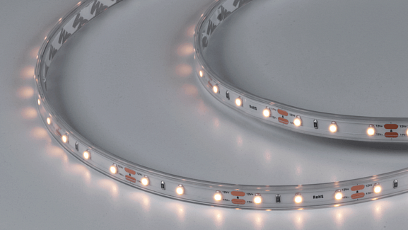Светодиодная лента 12W IP65 теплого белого свечения, DSG360-12-WW-65 - фото