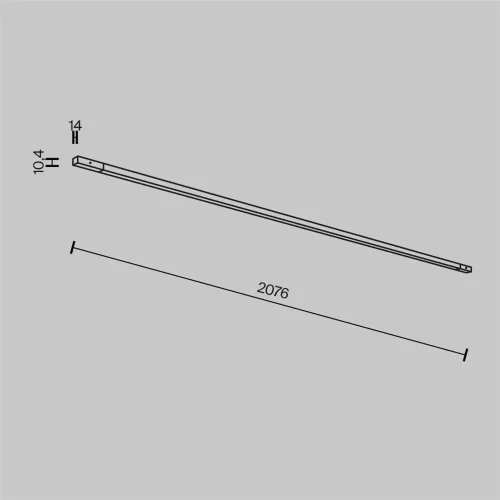 Трековый светильник Гибкий / Flex Basity 3000K/6000K 24Вт 90° (Черный) TR180-1-24WTW-B - фото 8