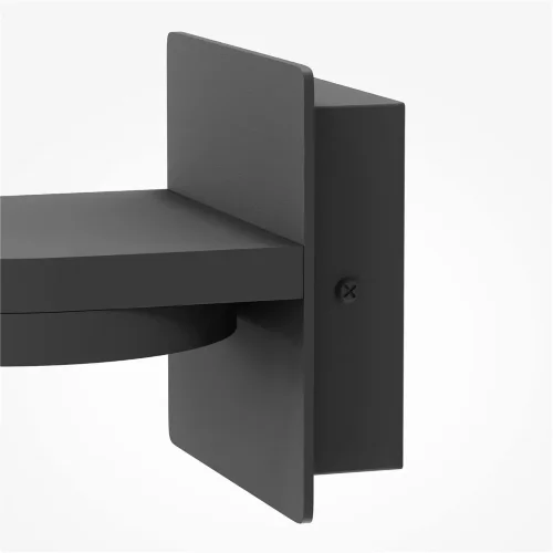 Настенный светильник (бра) Flap 3000К 12Вт (Черный) - фото 12