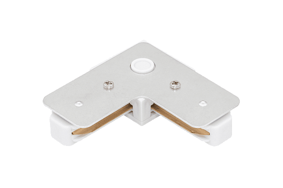 L коннектор для трековых систем, белый,CN2-WH-L. Фото 2