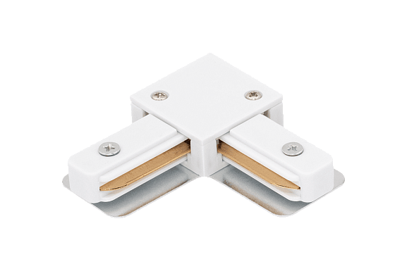 'L коннектор для трековых систем, белый,CN2-WH-L - фото