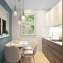 Встраиваемый светильник, IP 20, 10 Вт, GU5.3, LED, белый/бронзовый, пластик, Denkirs DK3072-WBR