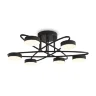 Люстра FR6155CL-L36B Вихрь / Vortex 36 Вт LED (Черный) FR6155CL-L36B - фото