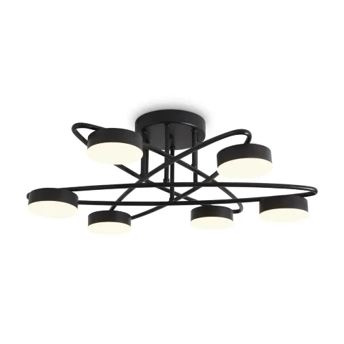 Люстра FR6155CL-L36B Вихрь / Vortex 36 Вт LED (Черный) FR6155CL-L36B - фото 2