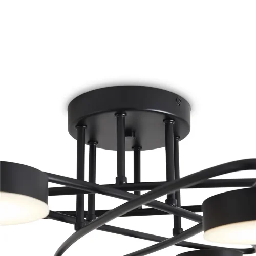 Люстра FR6155CL-L36B Вихрь / Vortex 36 Вт LED (Черный) FR6155CL-L36B - фото 3