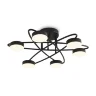 Люстра FR6155CL-L36B Вихрь / Vortex 36 Вт LED (Черный) FR6155CL-L36B - фото 4