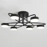Люстра FR6155CL-L36B Вихрь / Vortex 36 Вт LED (Черный) FR6155CL-L36B - фото 5