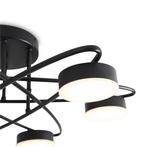 Люстра FR6155CL-L36B Вихрь / Vortex 36 Вт LED (Черный) FR6155CL-L36B - фото 6
