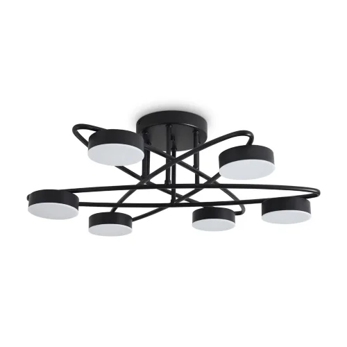 Люстра FR6155CL-L36B Вихрь / Vortex 36 Вт LED (Черный) FR6155CL-L36B - фото 7