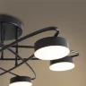 Люстра FR6155CL-L36B Вихрь / Vortex 36 Вт LED (Черный) FR6155CL-L36B - фото 11