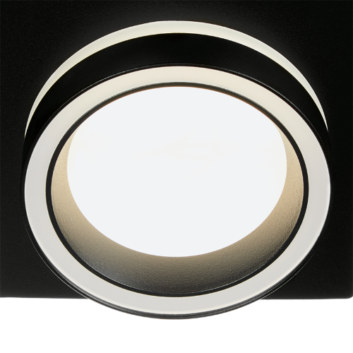 Светильник WOLTA WDL-GX53/06BL-S под лампу GX53 Черный LUCE - фото 6.