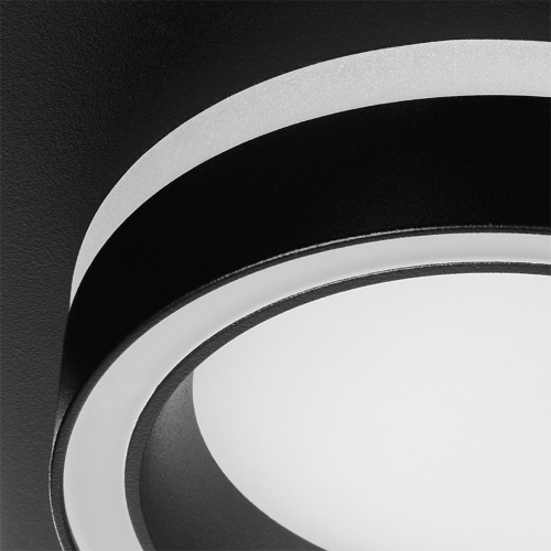 Светильник WOLTA WDL-GX53/06BL-S под лампу GX53 Черный LUCE - фото 7.