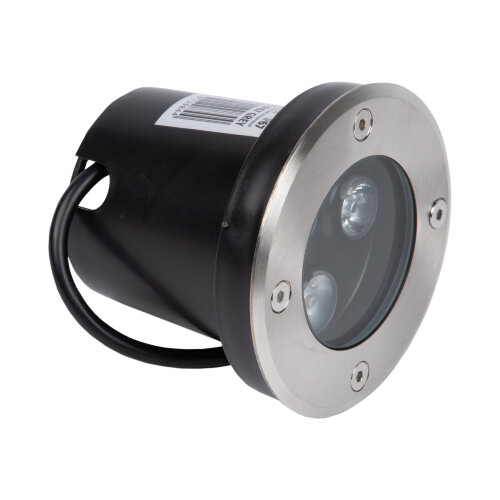 ULU-B10A-3W-GREEN IP67 GREY Светильник светодиодный уличный, Архитектурный встраиваемый, Зеленый свет, Корпус серый, TM Uniel - фото 4