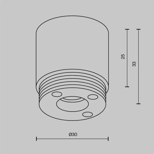 Конечная заглушка для системы Shelf (Черный) CA021EC-B - фото 5