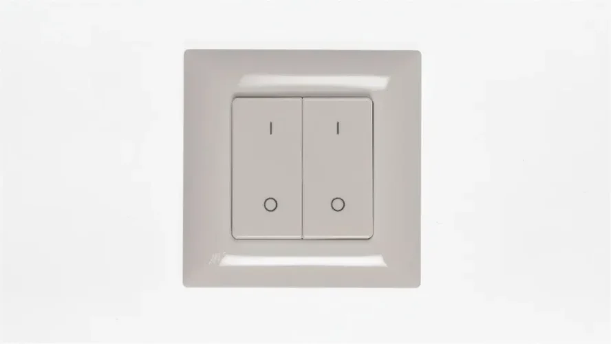 Панель PF1-2 White IC27 (DIM, 2 zone, RF 2.4GHz, 3VDC(CR2032)) - фото I