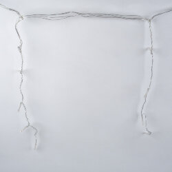 ULD-B12006-195-TTK WARM WHITE IP44 Бахрома светодиодная с эффектом мерцания, 12м, Соединяемая, 195 светодиодов, Теплый белый свет, Провод прозрачный