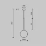 Подвесной светильник Настроение / Mood G4х1 (Черный) MOD172PL-01B - фото 13