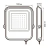 Прожектор светодиодный PFL-V 50Вт 6500К IP65 ДО JazzWay 5039735 - фото 8