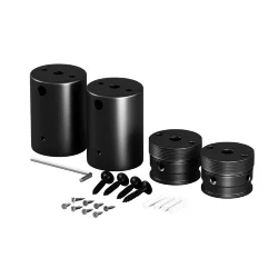 Набор для двухстороннего накладного монтажа Nemo D25 черный (Черный)