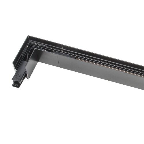 UBX-MM21-35 BLACK Коннектор для магнитных шинопроводов.35мм, Угловой, Внутренний, Черный - фото 2