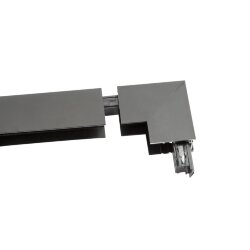 UBX-MM21-35 BLACK Коннектор для магнитных шинопроводов.35мм, Угловой, Внутренний, Черный