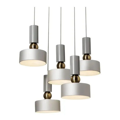 Подвесной светильник Void E14х5 (Серебро) - фото 5