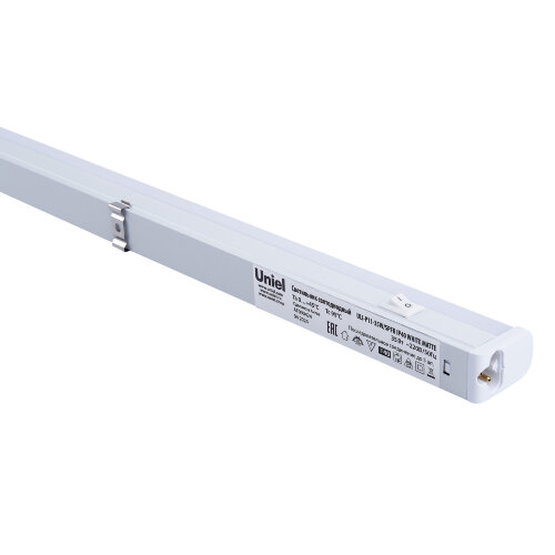 ULI-P11-35W-SPFR IP40 WHITE MATTE Светильник для растений светодиодный линейный, 1150мм, выкл, на корпусе, Алюминий, Спектр для фотосинтеза, TM Uniel - фото 4