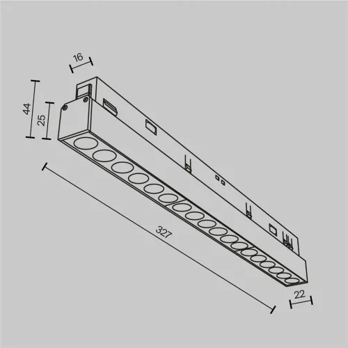 Трековый светильник Точки / Points Exility 2700-6000K 18Вт 36° Dim Dali2 (Белый) TR031-4-18WTW-DD2-W - фото 11