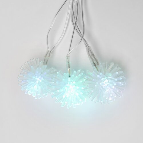 ULD-S0280-020-DTA RGB IP20 BALLS Гирлянда светодиодная Шарики с контроллером, 20 светодиодов, 2.8 м, RGB, IP20, провод прозрачный. - фото 3