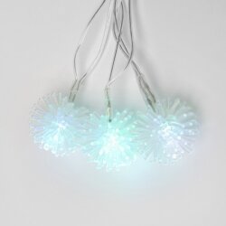 ULD-S0280-020-DTA RGB IP20 BALLS Гирлянда светодиодная Шарики с контроллером, 20 светодиодов, 2.8 м, RGB, IP20, провод прозрачный.