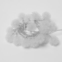 ULD-S0280-020-DTA RGB IP20 BALLS Гирлянда светодиодная Шарики с контроллером, 20 светодиодов, 2.8 м, RGB, IP20, провод прозрачный.