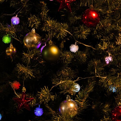 ULD-S0280-020-DTA RGB IP20 BALLS Гирлянда светодиодная Шарики с контроллером, 20 светодиодов, 2.8 м, RGB, IP20, провод прозрачный. - фото 5