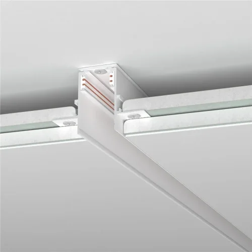 Slim Magnetic Шинопровод встраиваемый под ГКЛ 9,5мм белый (3м) 85210/00 85210/00 - фото