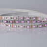 ULS-5050-60LED-m-10mm-IP20-DC24V-14.4W-m-5M-RGB Гибкая светодиодная лента UNIEL на самоклеящейся основе, Упаковка катушка 5 м, в герметичной упаковке, IP20, Угол излучения 120 , Мультиколор. - фото 1