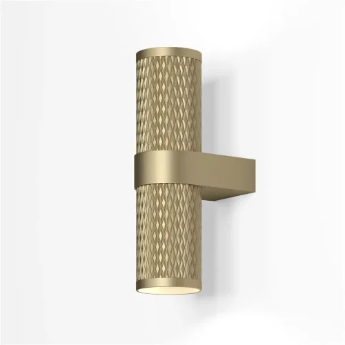 Настенный светильник (бра) Focus Design GU10х2 7Вт IP 20 (Матовое Золото) - фото 2