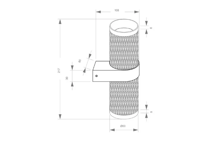 Настенный светильник (бра) Focus Design GU10х2 7Вт IP 20 (Матовое Золото) - фото 3