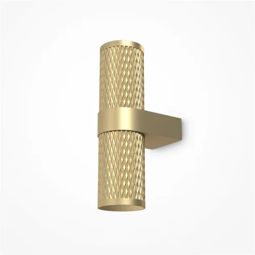 Настенный светильник (бра) Focus Design GU10х2 7Вт IP 20 (Матовое Золото) - фото 12