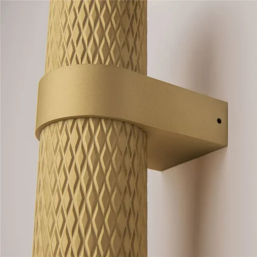 Настенный светильник (бра) Focus Design GU10х2 7Вт IP 20 (Матовое Золото) - фото 14