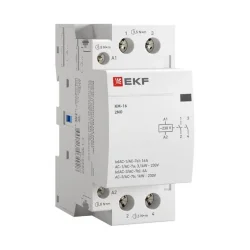 Контактор модульный КМ 16А 2NО (2 мод.) EKF km-2-16-20