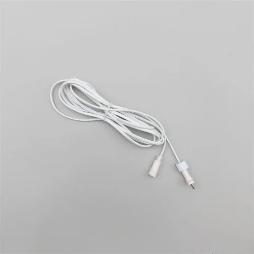 Соединитель 3м для Нитей 24В без Возможности Управления, Провод Белый ПВХ, IP65. Фото 1.