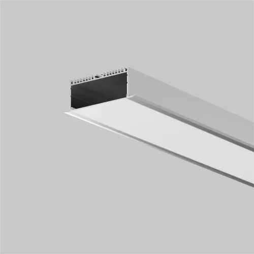 Алюминиевый профиль встраиваемый ALM-8832-S-2M (Серебро) - фото 6