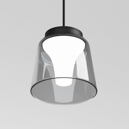 DK5377-BK Светильник для трека Air, серия Hang 2700-6500 со светодиодом, ?90*86mm, 48V DC, 4W, RA?95, 120°, 2700-6500K, IP20, черный, алюминий, стекло, акрил. Фото 2