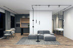 DK5377-BK Светильник для трека Air, серия Hang 2700-6500 со светодиодом, ?90*86mm, 48V DC, 4W, RA?95, 120°, 2700-6500K, IP20, черный, алюминий, стекло, акрил. Фото 5