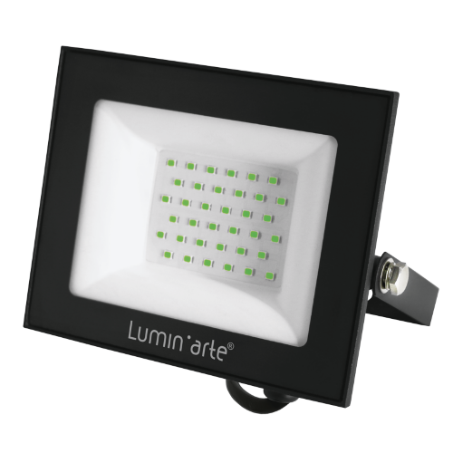 Светодиодный прожектор Luminarte LFL-50W/07 50Вт Зеленый цвет свечения IP65 - фото.