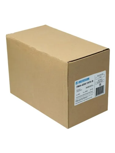 Пускатель ПМА 4200 УХЛ4 В 63А кат. 380В AC 2НО+2НЗ IP00 с реле РТТ-221П 53.5-63.0А Электротехник ET001541 - фото 3